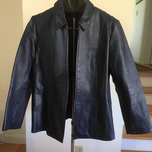 Dialougue Woman's Leather Jacket - Picture 1 of 4